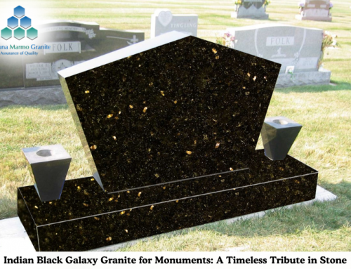 Indian Black Galaxy Granite for Monuments: A Timeless Tribute in Stone