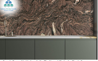 Scorpio Brown Marble from India: The Natural Choice for Classic Countertops