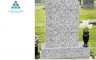 Premium Platinum White Granite Headstones – Manufacturer & Exporter from India