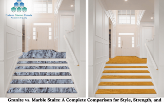 Granite vs. Marble Stairs: A Complete Comparison for Style, Strength, and Budget