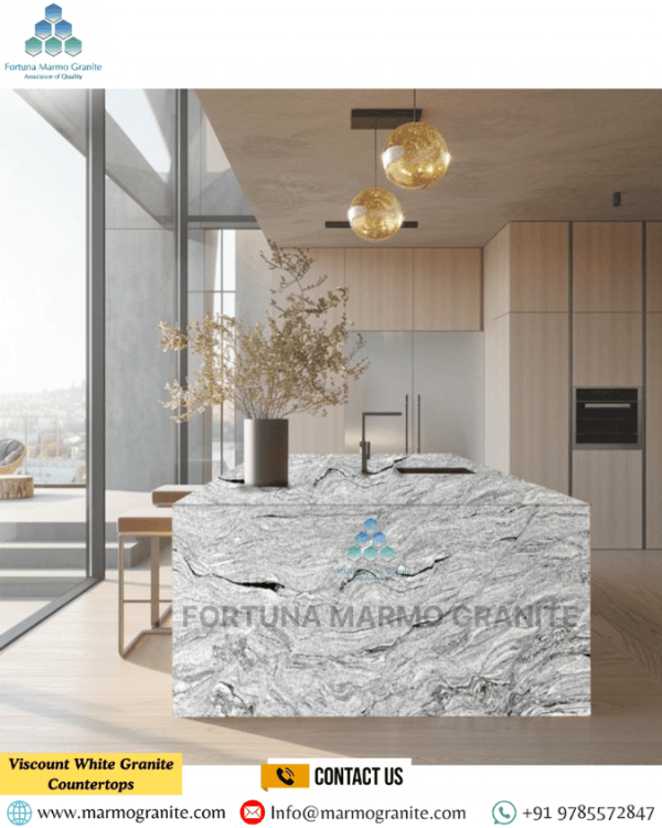 Viscount White Granite Countertops