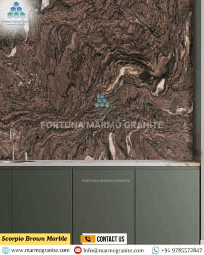 Scorpio Brown Marble