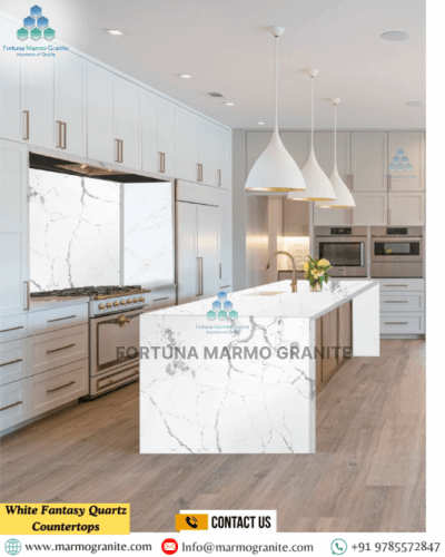 White Fantasy Quartz Countertops White Fantasy Quartz Countertops