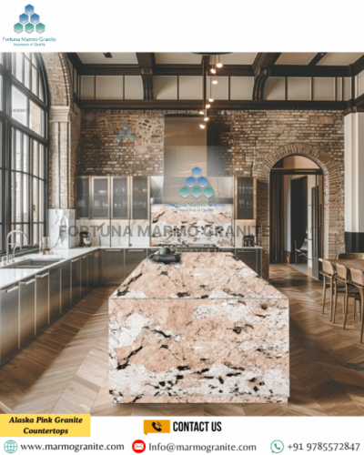Alaska Pink Granite Countertops