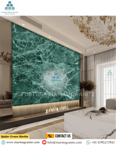 Spider Green Marble 