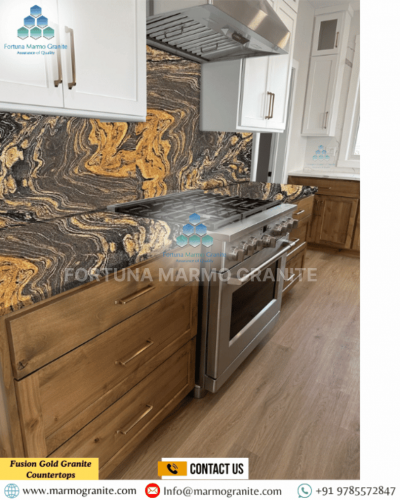 Fusion Gold Granite Countertops
