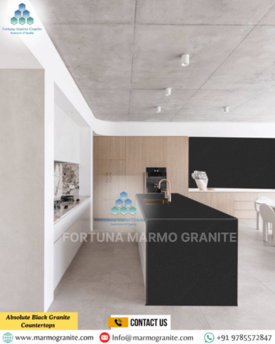 Absolute Black Granite Countertops