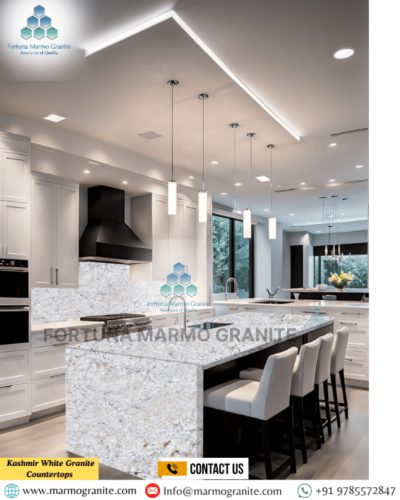 Kashmir White Granite Countertops Kashmir White Granite Countertops