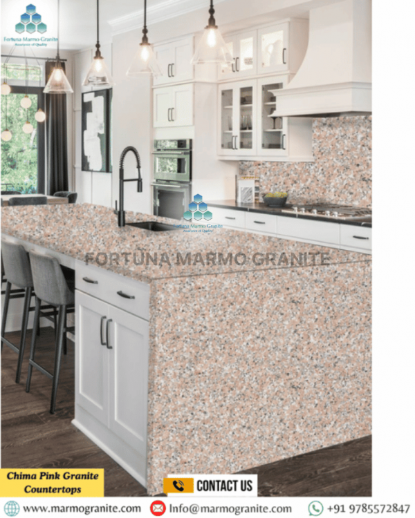 Chima Pink Granite Countertops Chima Pink Granite Countertops