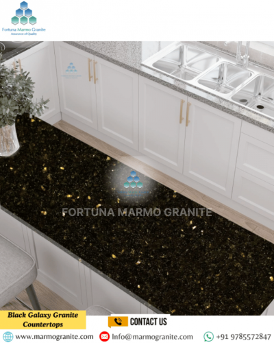 Black Galaxy Granite Countertops