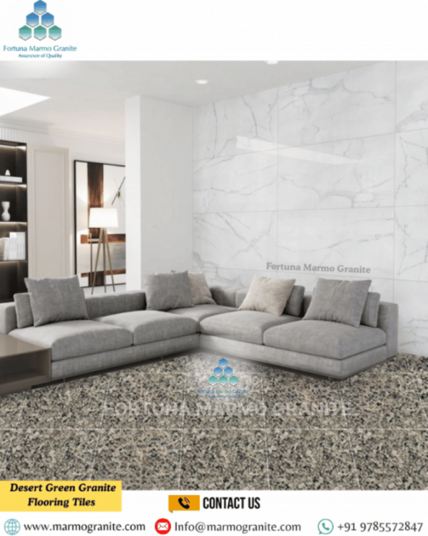 Desert Green Granite Flooring Tiles 