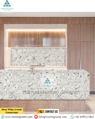 Moon White Granite Countertops