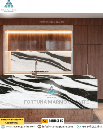 Panda White Marble Countertops