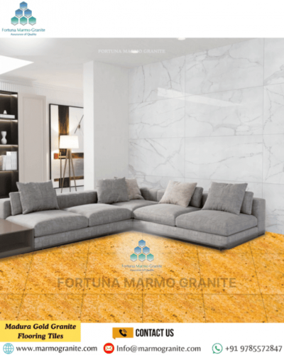 Madura Gold Granite Flooring Tiles