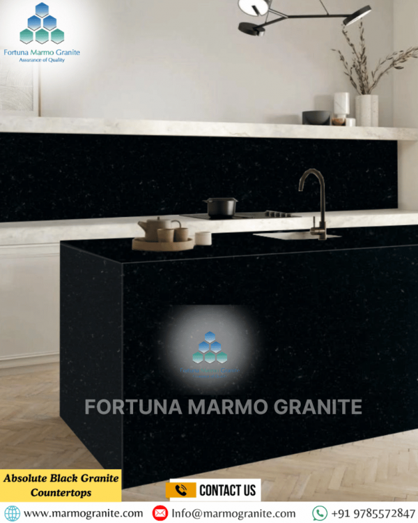 Absolute Black Granite Countertops