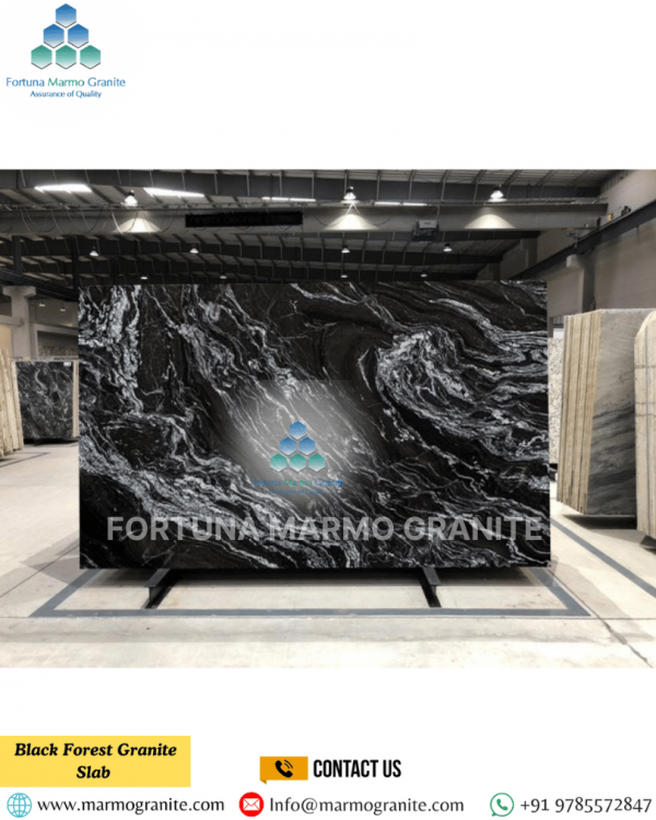 Black Forest Granite Slab