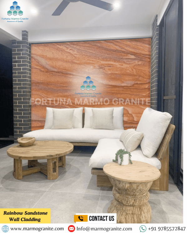 Rainbow Sandstone Wall Cladding