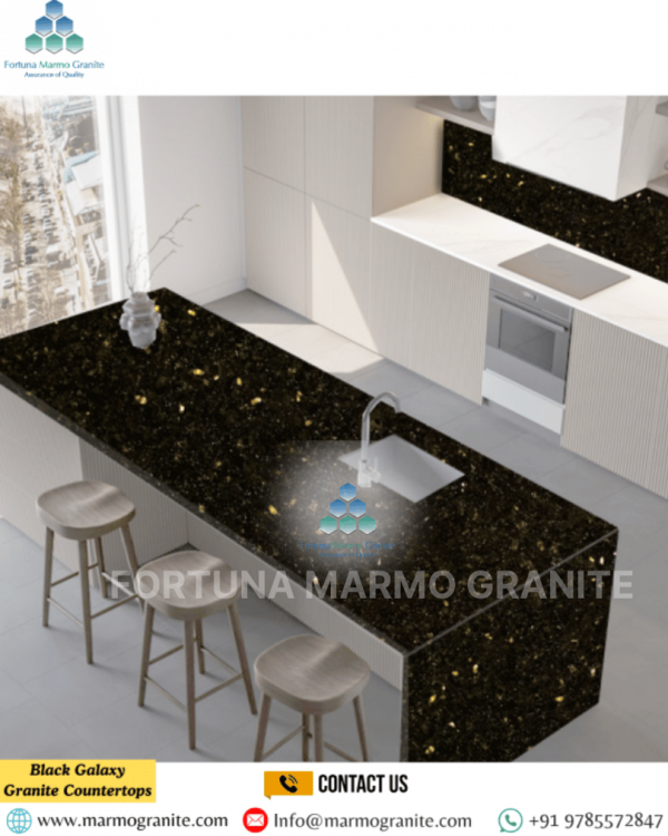 Black Galaxy Granite Countertops