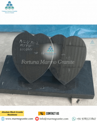 Absolute Black Granite Headstone