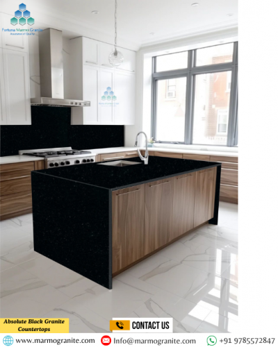 Absolute Black Granite Countertops