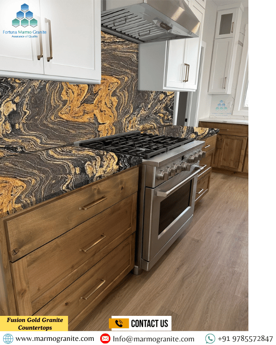 Fusion Gold Granite Countertops