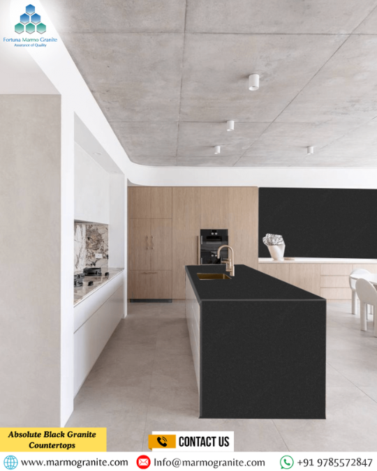 Absolute Black Granite Countertops