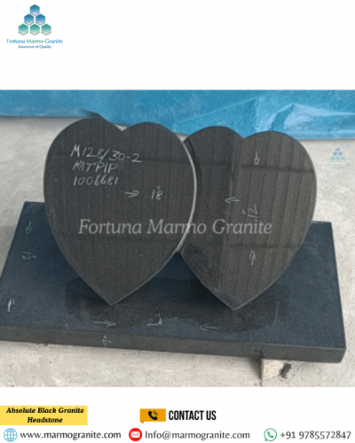 Absolute Black Granite Headstone