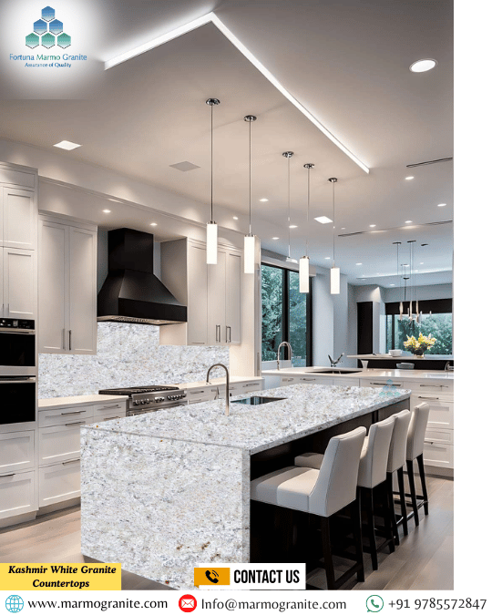 Kashmir White Granite Countertops Kashmir White Granite Countertops