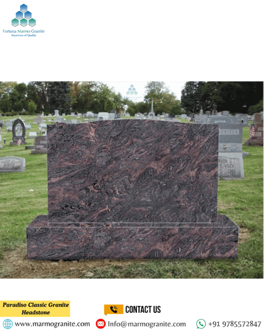 Paradiso Classic Granite Headstone