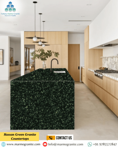 Hassan Green Granite Countertops