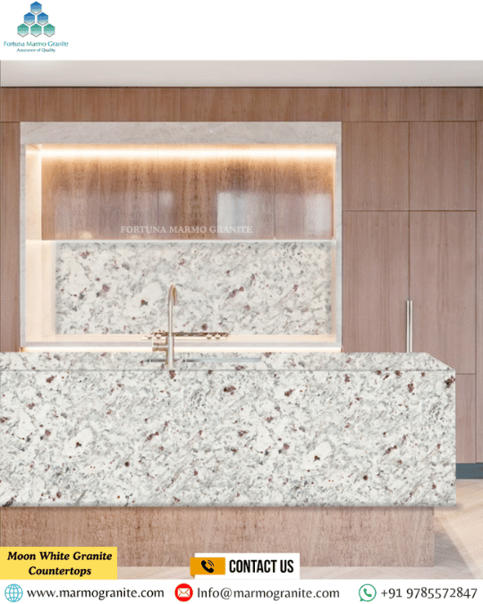 Moon White Granite Countertops