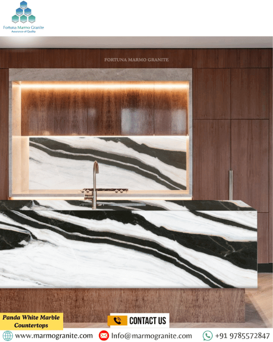 Panda White Marble Countertops