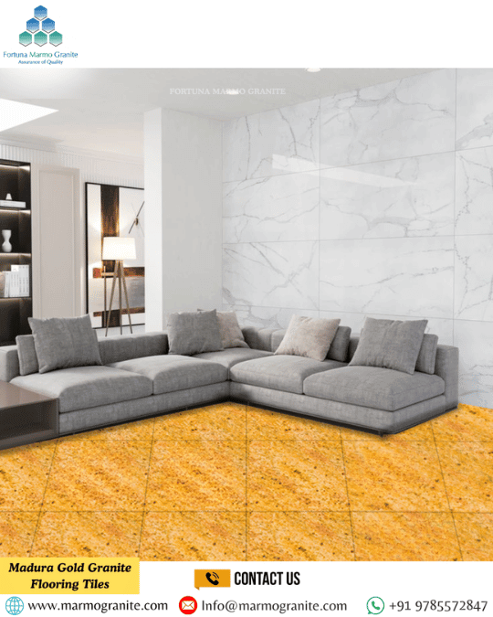 Madura Gold Granite Flooring Tiles