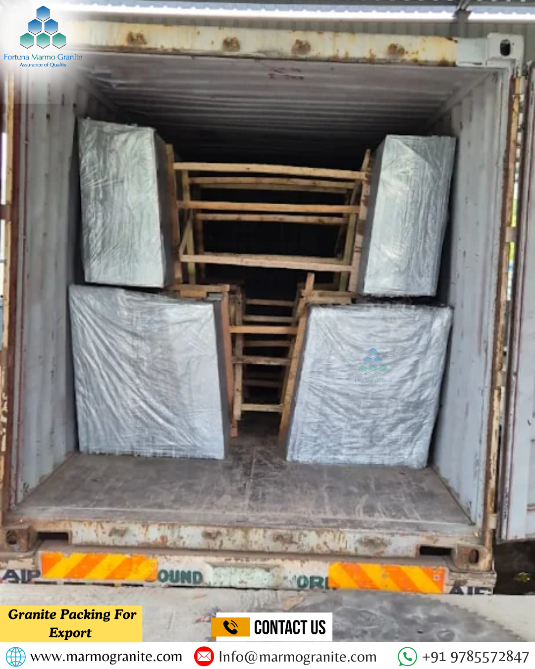 Granite Packing For Export 