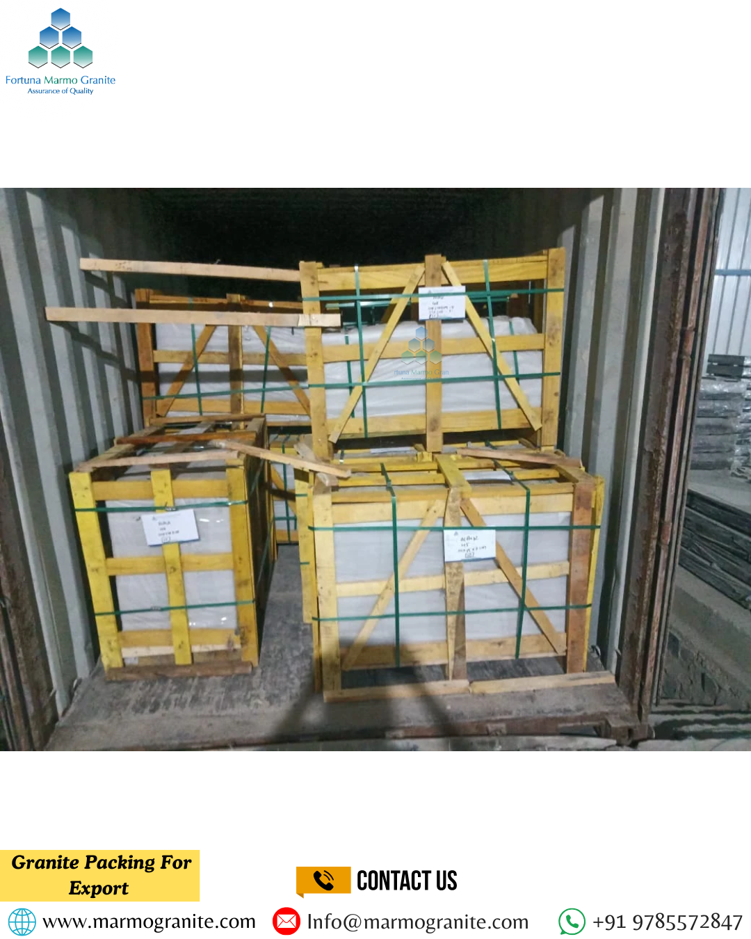 Granite Packing For Export 
