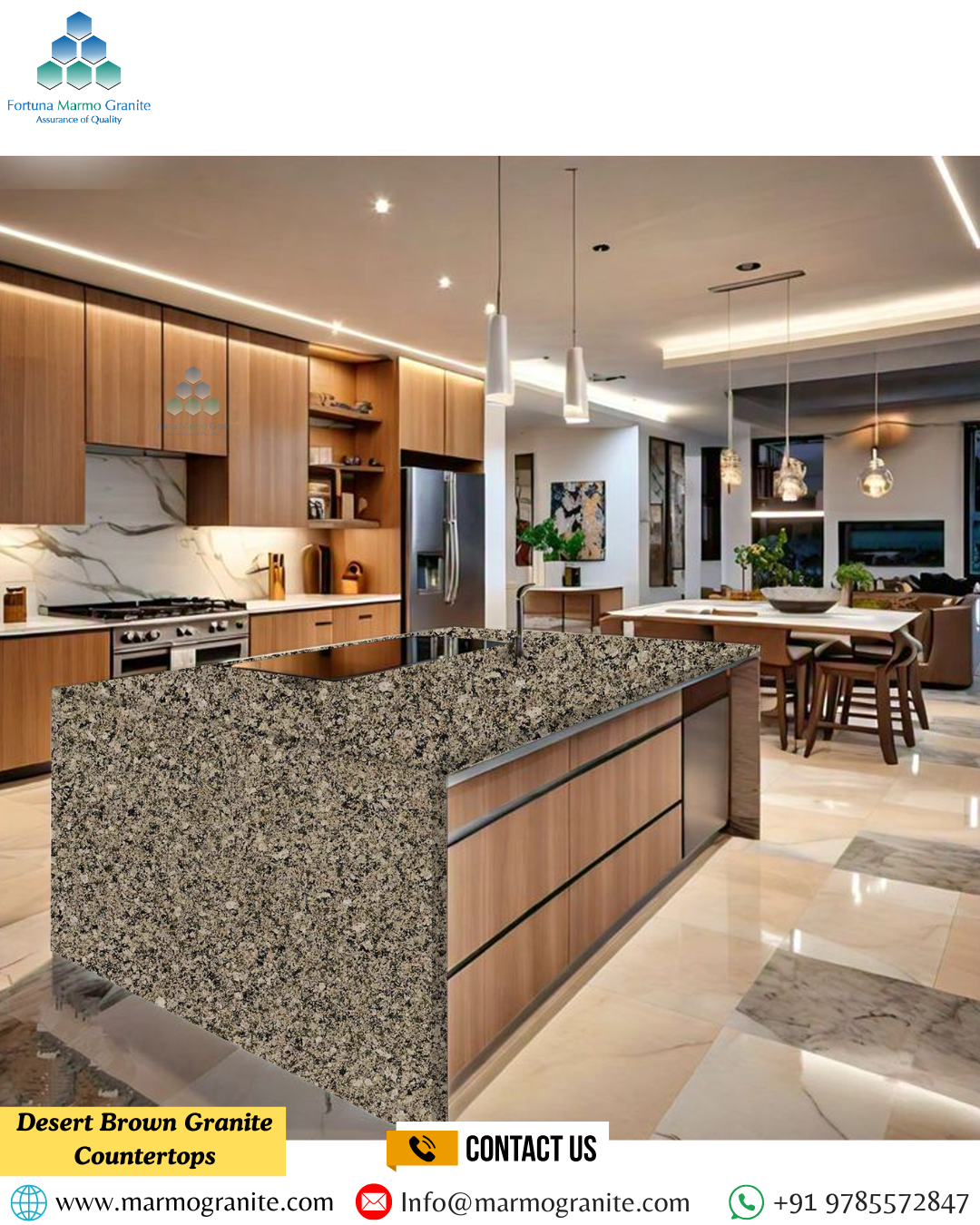 Desert Brown Granite Countertops