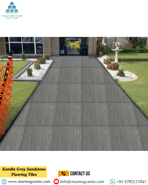 Kandla Grey Sandstone Flooring Tiles Kandla Grey Sandstone Flooring Tiles