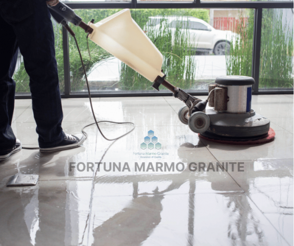 Polishing Marble Flooring