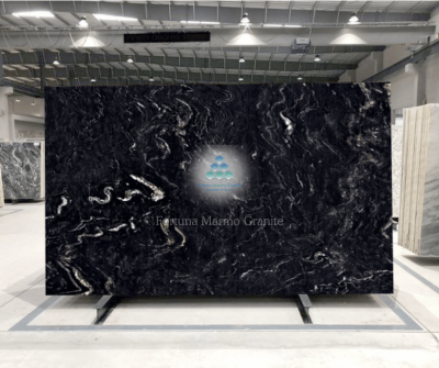 Titanium Black Granite Gangsaw Slabs
