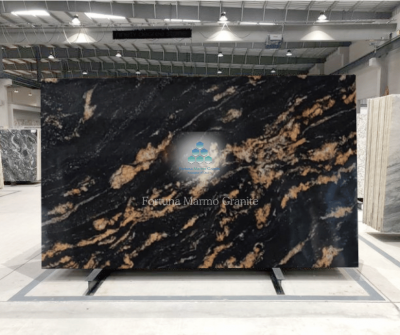 Titanium Gold Granite Gangsaw Slabs