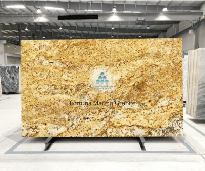 Alaska Gold Granite Gangsaw Slabs