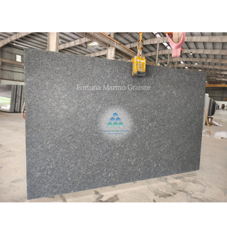 Steel Grey Granite Gangsaw Slab Steel Grey Granite Gangsaw Slab