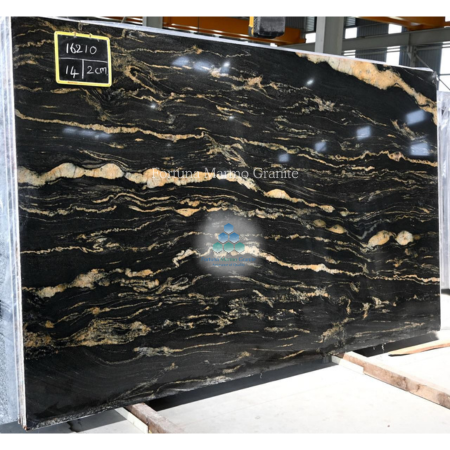 Titanium Gold Granite Gangsaw Slabs