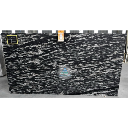 Cosmic Black Granite Gangsaw Slabs Cosmic Black Granite Gangsaw Slabs