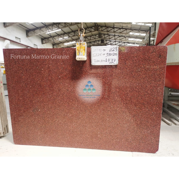 New Imperial Red Granite Gangsaw Slabs