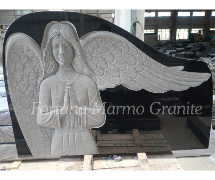 Black granite Monument