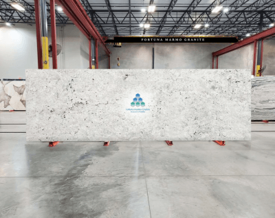 Colonial White Granite Cutter Slab