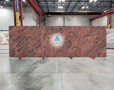 Red Multicolor Granite Cutter Slab Red Multicolor Granite Cutter Slab