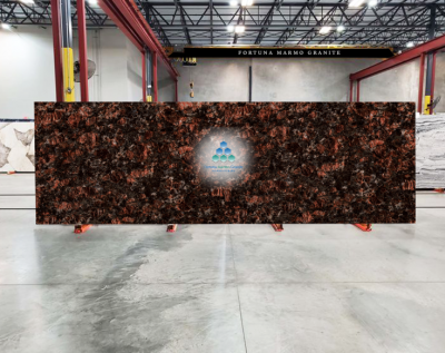 Tan Brown Granite Cutter Slab
