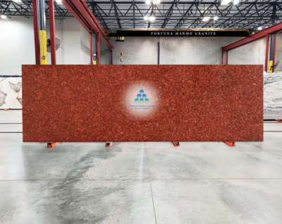 New Imperial Red Granite Cutter Slab New Imperial Red Granite Cutter Slab